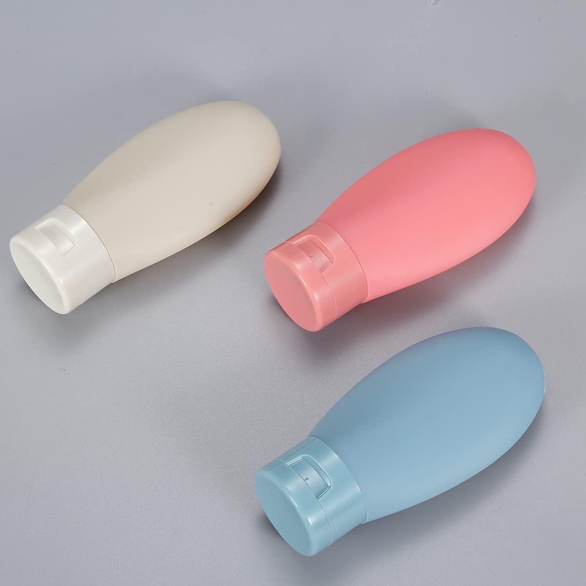 Travel Size Toiletry Bottles Set, Leak-Proof, TSA Approved, Wide Opening, Triple Layer Cover, 10.6 cm
