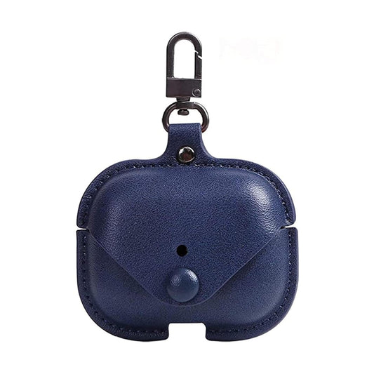 Leather Case for AirPods Pro 2 and 1, Shockproof Drop-Proof Cover with Keychain, Visible LED, Supports Wired & Wireless Charging, Waterproof, Durable Button, Fits AirPods Pro (2019/2022)