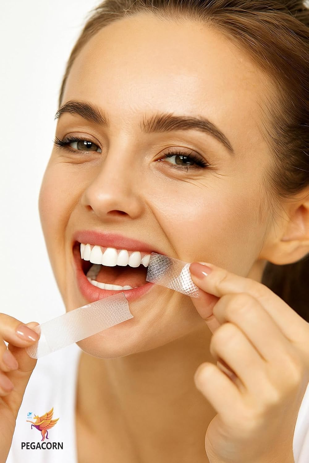 Professional Teeth Whitening Strips, 30-Minute Treatment, 5-Day Course, For Coffee and Wine Stains